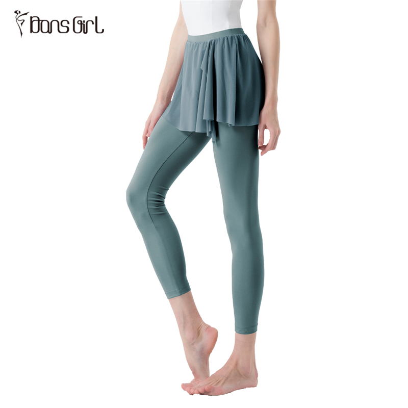 Stadio Collection Ballet Skirted Leggings For Ladies