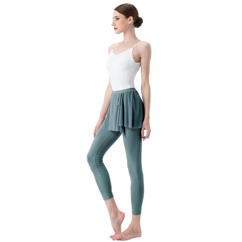 Stadio Collection Ballet Skirted Leggings For Ladies